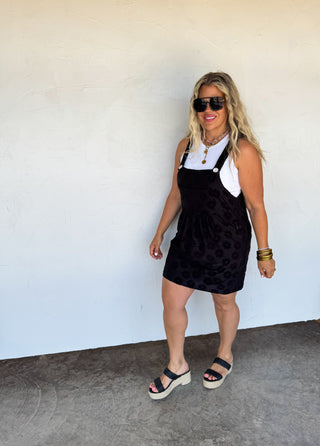 SUNSHINE & DAISIES OVERALL DRESS