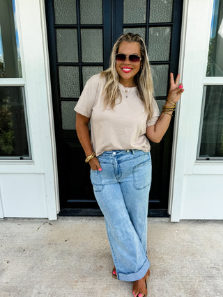 PREORDER- CLOVER FRONT POCKET JEANS