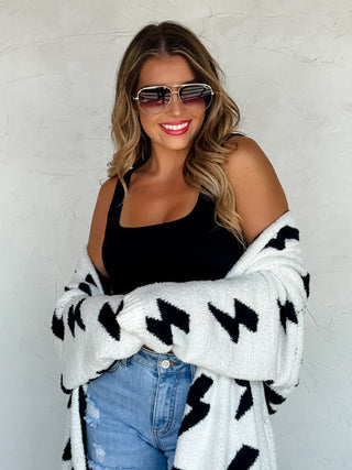 PREORDER- LIGHTING & CHEETAH CLOUD CARDIGANS
