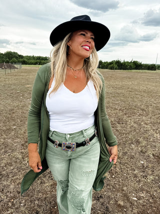 SIERRA RIBBED CARDIGANS