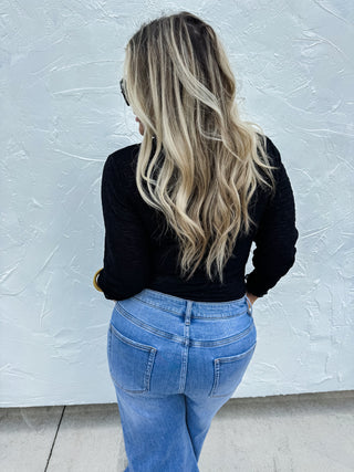 SYDNEY CROP FLARE JEANS