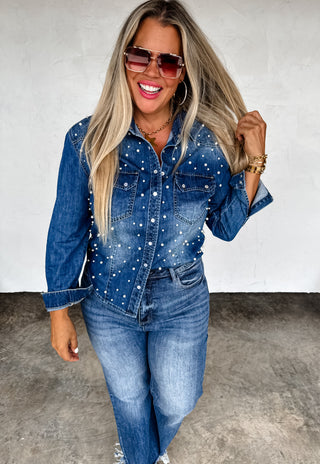PREORDER- DOLLY DENIM TOP