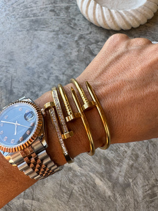 NAILHEAD BANGLES