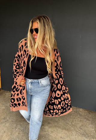 PREORDER- LIGHTING & CHEETAH CLOUD CARDIGANS