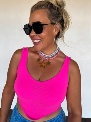 BEAD STONE NECKLACE