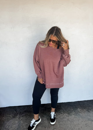 PREORDER- JOSS WASHED SWEATSHIRT
