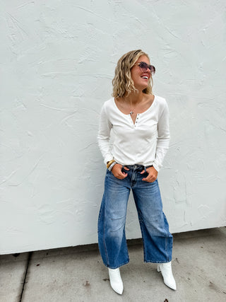 PREORDER- BEX BARREL JEANS