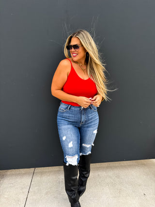 HANNAH RIBBED TANK