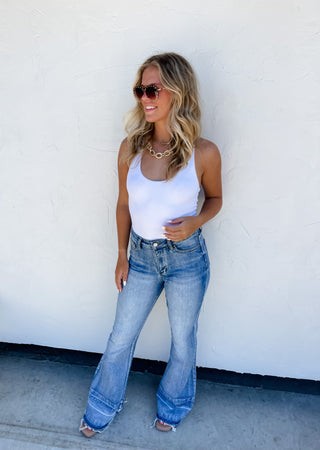 ROMI LIGHT WASH TUMMY CONTROL JEANS
