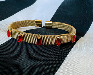 GEM STONE BANGLES