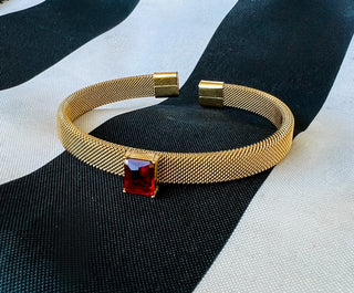 GEM STONE BANGLES