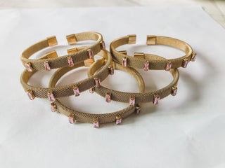 GEM STONE BANGLES