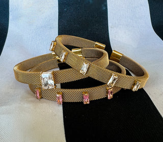 GEM STONE BANGLES