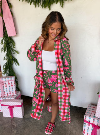PREORDER- HOLIDAY AT HOME ROBE