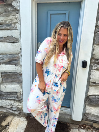 PREORDER- IN THE GARDEN LUXE PJ SETS