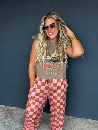 PREORDER- CHECKER POP PANTS