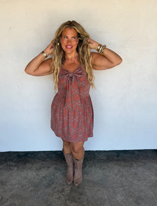 PREORDER- BRIA BOW DRESS