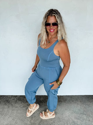PREORDER- ALL SET TANK ROMPER