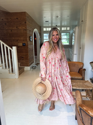 PREORDER- SPRING FLORAL KORA DRESS