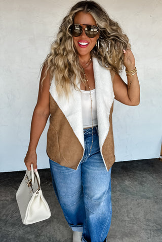 PREORDER- COLLINS SUEDE VEST