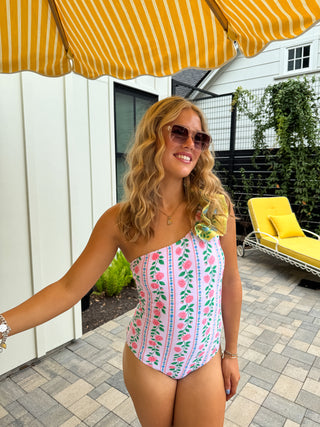 PREORDER- SUNSET FLORAL SWIM SET