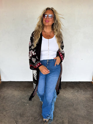 PREORDER- OUT WEST KNIT CARDIGAN