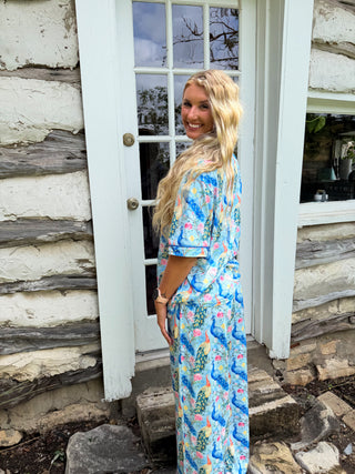 PREORDER- IN THE GARDEN LUXE PJ SETS