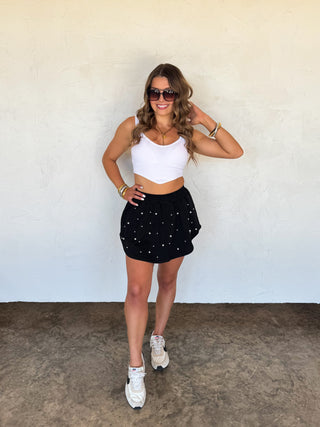 PREORDER- PRETTY IN PEARLS SKORT