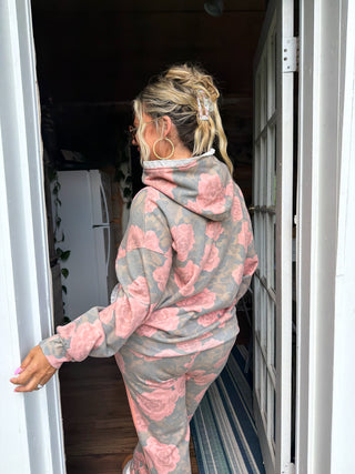 PREORDER- VINTAGE ROSE JOGGERS