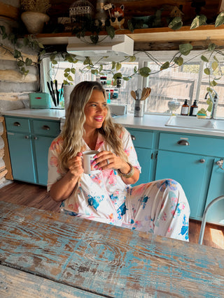PREORDER- IN THE GARDEN LUXE PJ SETS