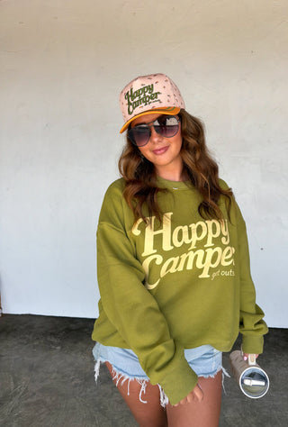 PREORDER- HAPPY CAMPER PULLOVER