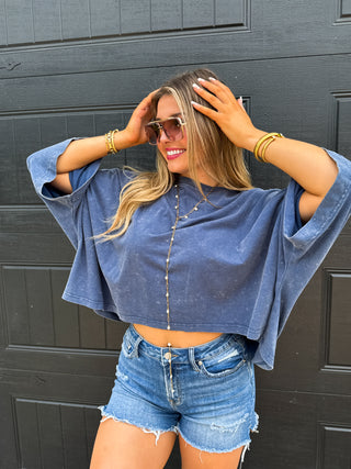 PREORDER- WASHED AWAY BASIC TEE