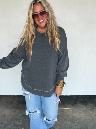 JOSS WASHED SWEATSHIRT