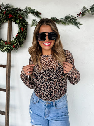 PREORDER- CHRISTMAS DRESS IT UP MESH TOPS