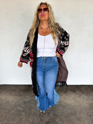 PREORDER- OUT WEST KNIT CARDIGAN