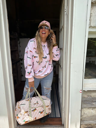 PREORDER- DUCK BLIND DARLING WEEKENDER BAG