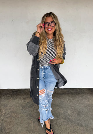 SPRING DESI SWEATSHIRT CARDIGAN