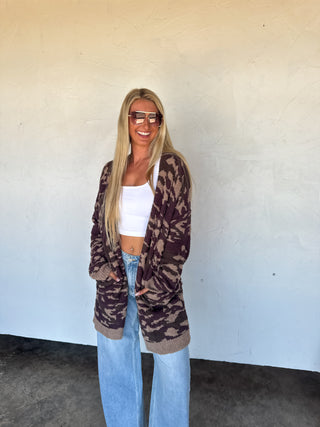 PREORDER- CAMO CLOUD CARDIGAN