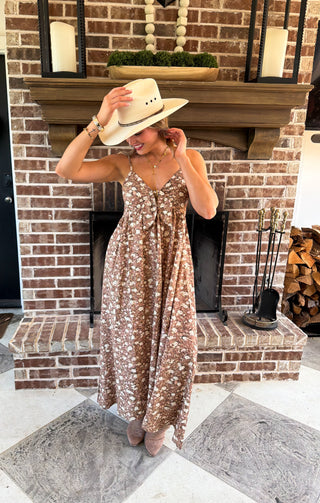 PREORDER- WESTERN CHARM MAXI DRESS