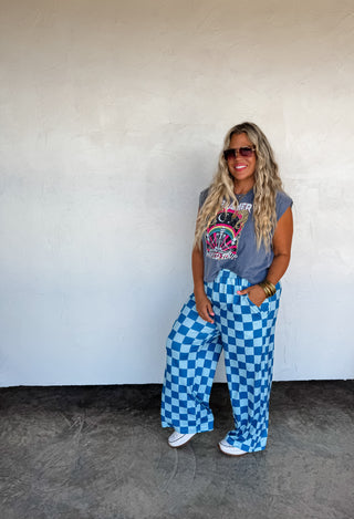 PREORDER- CHECKER POP PANTS
