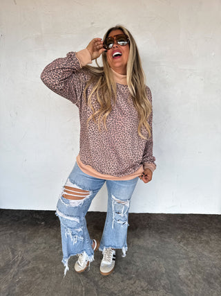 PREORDER- MILLER MOCK NECK SWEATSHIRT