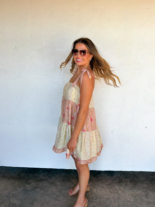 PREORDER- GARDEN PARTY FLORAL DRESS