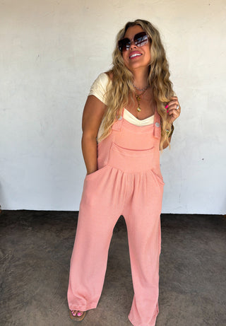 PREORDER- SPRING KARLI BOHO OVERALLS