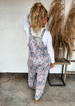 PREORDER- FALL PRINT KARLI OVERALLS
