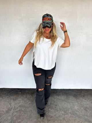 PREORDER- NEW COLORS- ASHLAND STRAIGHT LEG DISTRESSED JEANS