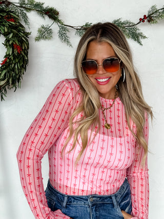 PREORDER- CHRISTMAS DRESS IT UP MESH TOPS