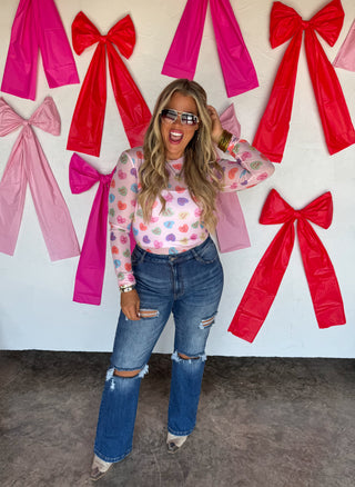 PREORDER- VALENTINES DRESS IT UP MESH TOPS