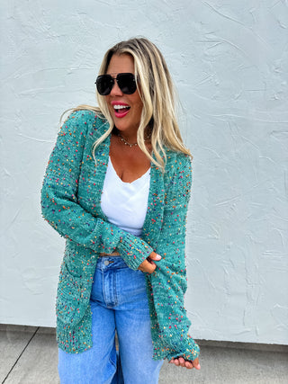 FALL MILEY DOT CARDIGAN