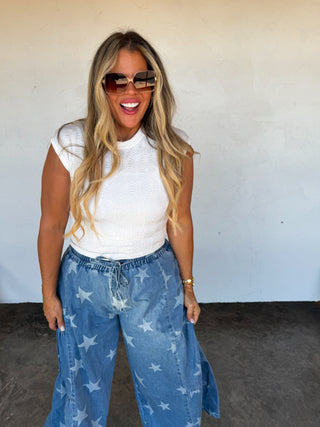 PREORDER- OH MY STARS ECHO BOHO PANTS