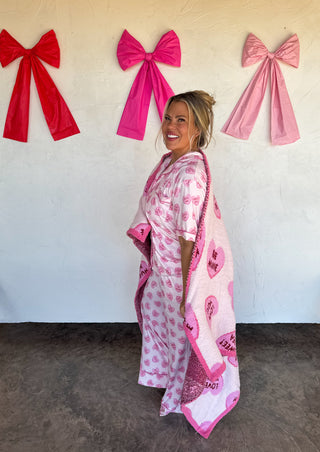 PREORDER- VALENTINES LUXE PJ SETS